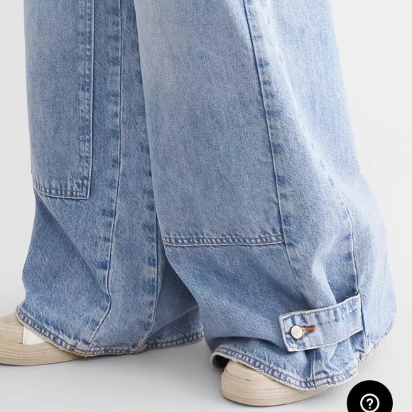 Free People CRVY Outlaw Wide Leg Jean - Picture 7 of 10